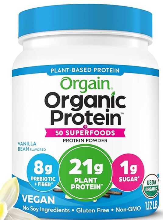 orgain Best Cheapest Protein Powders